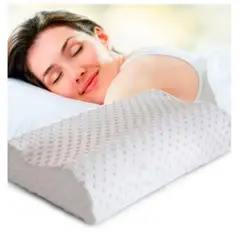 GENERICO - Almohada Viscoelástica para Dormir Almohada Cervical AS.