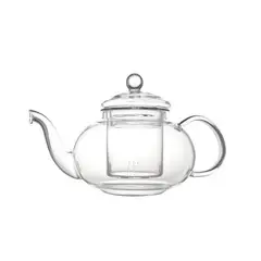 GENERICO - Tetera de borosilicato 1.1 lt c/filtro