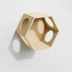 GARRITAS - Box Hexagonal - Rascador para Gato Pared.
