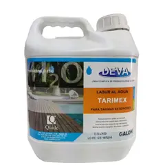 DEVA - LASUR PARA MADERA EXTERIOR – ÉBANO 3.785 L.