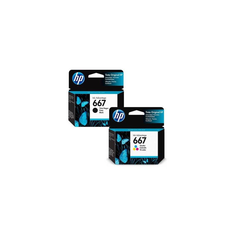 Tinta 667 Negro + Color 2375 2775 2776 2375