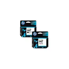 HP - Tinta 667 Negro + Color 2375 2775 2776 2375