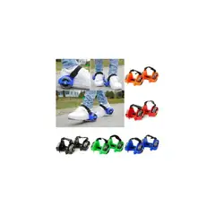 GENERICO - Patines de 2 ruedas para calzado - flashing roller