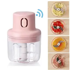 GENERICO - Picador Eléctrico D Alimentos Fruta Verdura Carne Ajos 250ml