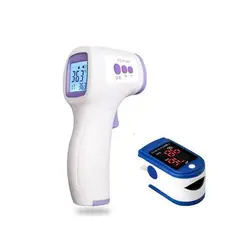 GENERICO - PACK OXIMETRO PULSIOXÍMETRO  + TERMÓMETRO INFRARROJO