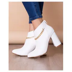 NEBULA - Botines Soho - Nébula - Blanco