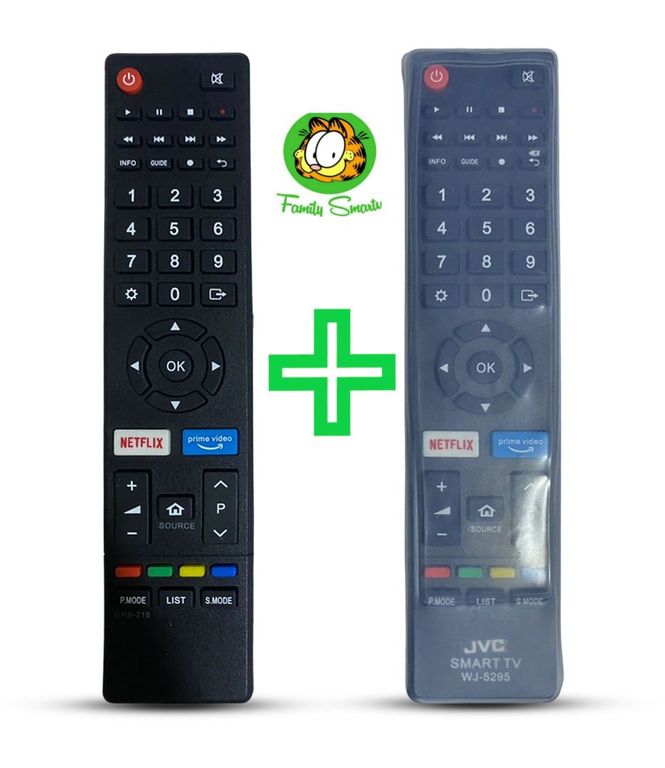 Control Remoto Tv Jvc Smart Tv Rm-c3354 Funda de Silicona Suave