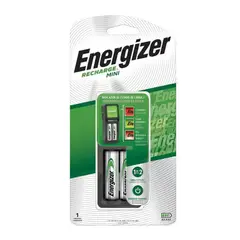 ENERGIZER - Cargador de Pilas mini Recharge AA/AAA + 2 pilas aa