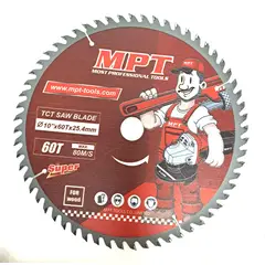 GENERICO - DISCO SIERRA MADERA 60T MJ04001-25460-MPT TOOLS