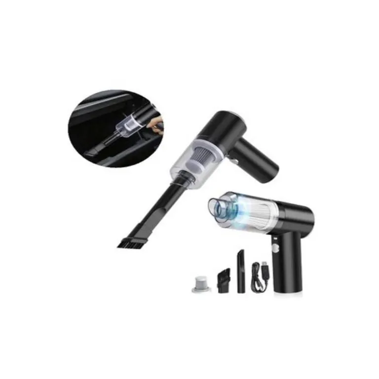 Mini aspiradora manual portátil recargable y eléctrica