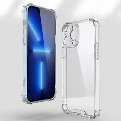 GENERICO - Cases iphone 14 Pro max transparente protege zona de cámara.y esquinas