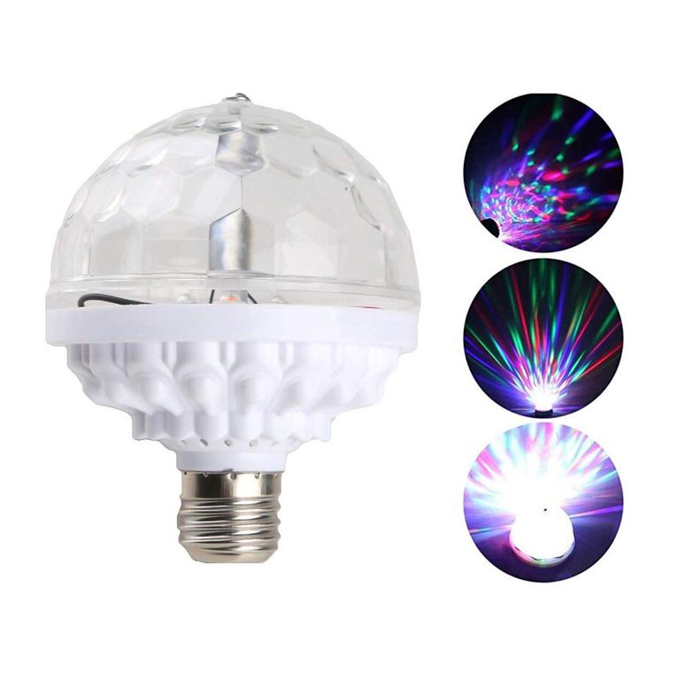 Foco Psicodélico Giratorio para fiesta luces de discoteca