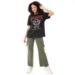 SQUEEZE - Pantalon Cargo Tafeta Mujer Prisana