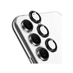 GENERICO - Protector de Cámara Metal Individual para samsung S23 - Negro