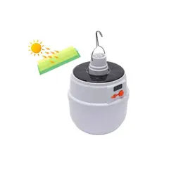 GENERICO - Foco LED 40Watts Solar Recargable con Colgador batería de 18650mAh