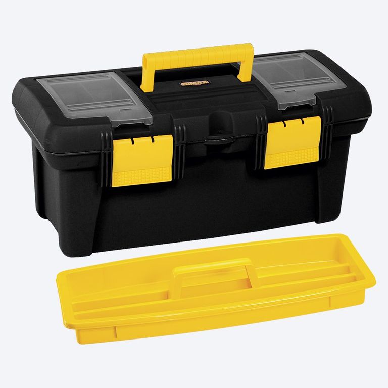 Caja De Herramientas 18 " Con Tapa Organizadora