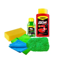 GENERICO - Kit De Tratamiento De Pintura Para Auto Rojo Simoniz Cera