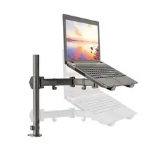 GENERICO - MONTECH - RACK SOPORTE PARA LAPTOP BRAZO ARTICULABLE DE ESCRITORIO