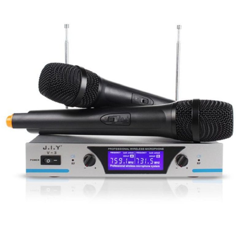 Micrófono Kit Inalámbrico Profesional XYV-3