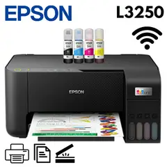 EPSON - Impresora Multifuncional Ecotank L3250 Wifi Inalambrico