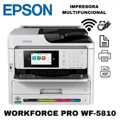EPSON - Impresora Multifuncional WorkForce Pro WF-C5810