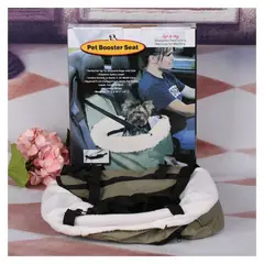 GENERICO - Asiento Elevador Para Mascotas Con Correa De Seguridad