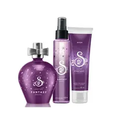 AVON - Secret Fantasy Dreams Perfume con Refresh y Locion