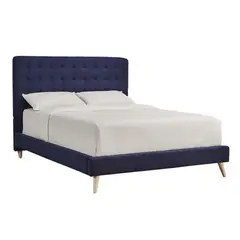 GENERICO - Juego de Dormitorio Wallace Living Furniture 2 Plz Azul