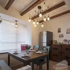 GENERICO - Lampara luminaria techo Valentina - vintage led sala