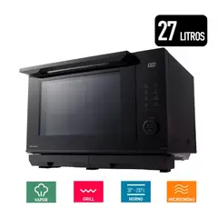 PANASONIC - Horno Multifunción 4 en 1 DS59 27L Negro