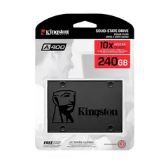 KINGSTON - Disco Duro Solido 240gb a400 sata 6gbs SDD
