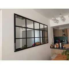 GENERICO - Espejo Industrial Ventana 180 x 90 cm