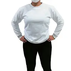 GENERICO - Polera Mujer Nathalie Love It - Blanca