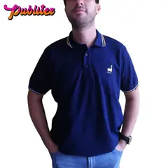 PUBLITEX - CAMISERO PIQUE PERÚ UNISEX ESCUDO NACIONAL L