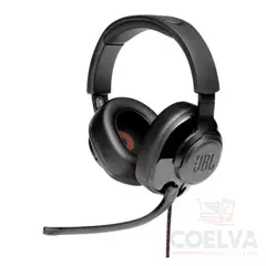 JBL - Quantum 300 Audífono Híbrido para Gaming con Cable y Micrófono