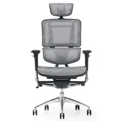 DECORPLAS - Silla de oficina Presidente Dubai Color Grey Ergonómica