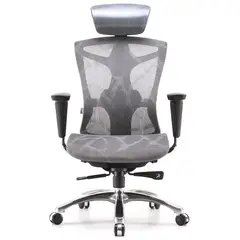 DECORPLAS - Silla Giratoria Ergonomica Presidente New York Color Grey