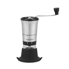 TRAMONTINA - Molinillo de Café de Acero inoxidable CCuerpo Acrílico -