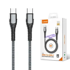 LDNIO - Cable USB-C a USB-C Para iPad Mini De 2mt Anti Quebraduras
