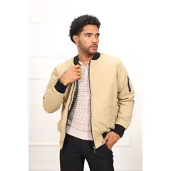 DM DEXMEN - Casaca dexmen bomber jacket Beige
