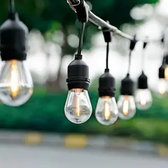 GENERICO - Luces Guirnaldas Vintage 20 Focos Por 10 Metro. Oferta