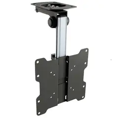 GENERICO - Rack Techo Plegable Para Tv 17 A 37 Pulgadas / Rack Montech - Plomo