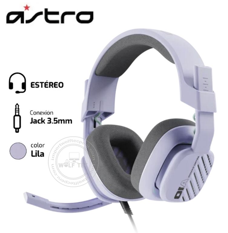 Audifono A10 G2 Multiplataforma Para PC MAC PS5 XBOX SWITCH Lila