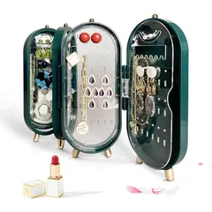 GENERICO - Organizador de aretes y joyas con 4 puertas Plegable