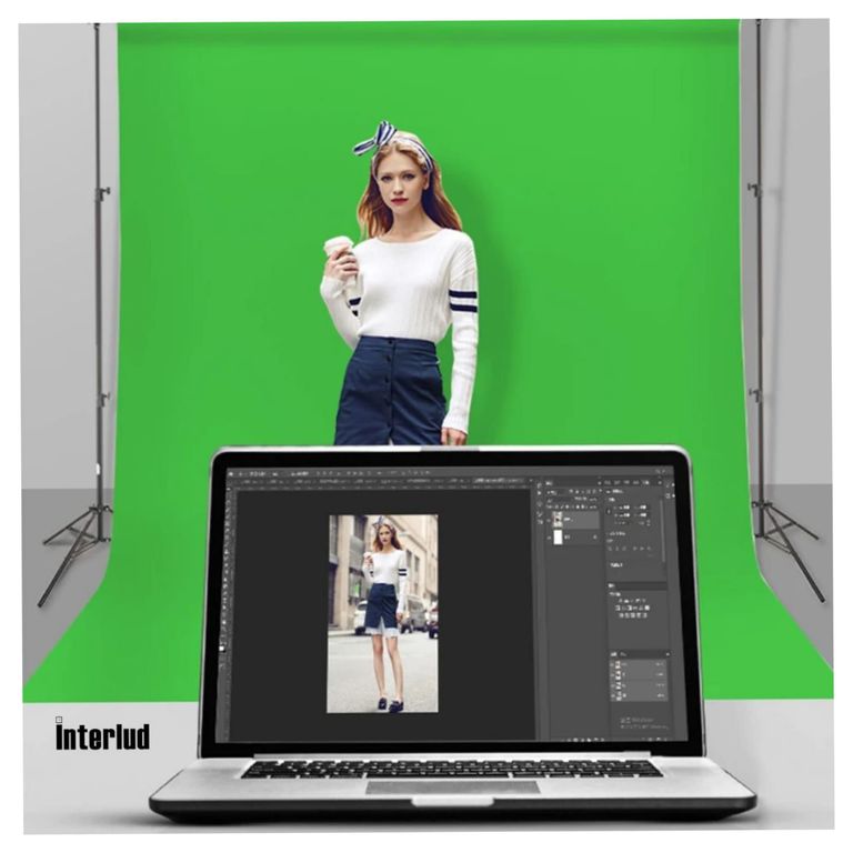 Fondo de Tela verde 3m para Estudio Fotográfico