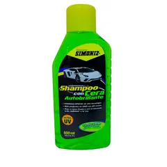 SIMONIZ - Shampoo De Auto Con Cera 600ML Lavado Limpieza