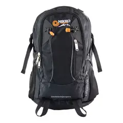 GENERICO - Mochila Outdoor Nikko Lifestyle 30 Trekking Montaña (Negro)