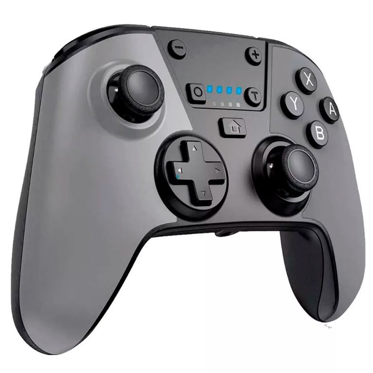 Mando Gamepad Para Nintendo Switch Control Inalambrico Gris Oled NFC