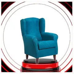 DMUEBLES - Sillon Zeven Azul