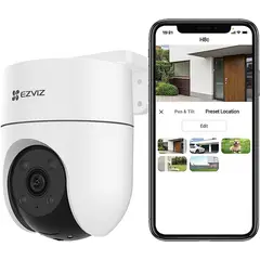 EZVIZ - CAMARA IP PTZ EXTERIOR H8C 4MP WIFI 24GHZ LENTE 4MM